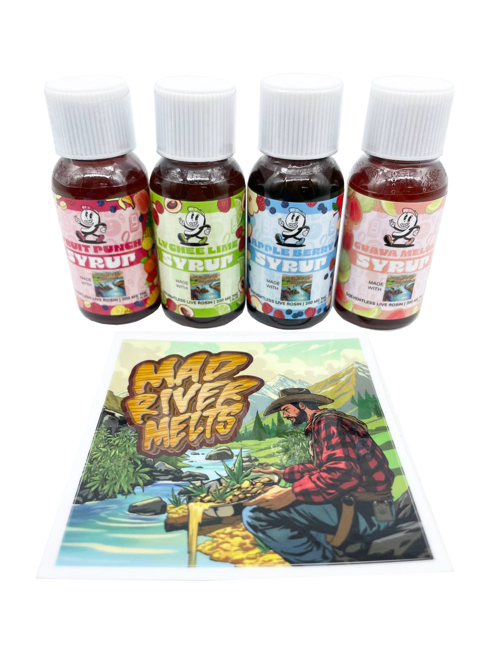 MAD RIVER MELTS - Rosin Infused Syrup
